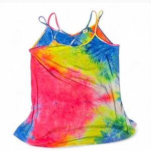 HEIMISH USA Multicolor Tie-Dye Tank Top